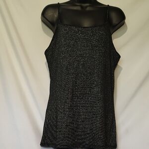 Black Sparkly Tank Top From EXPRESS